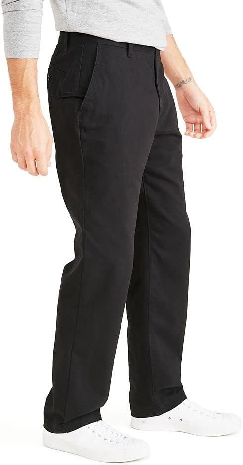 imageDOCKERS Mens Classic Fit Perfect Chino PantMineral Black