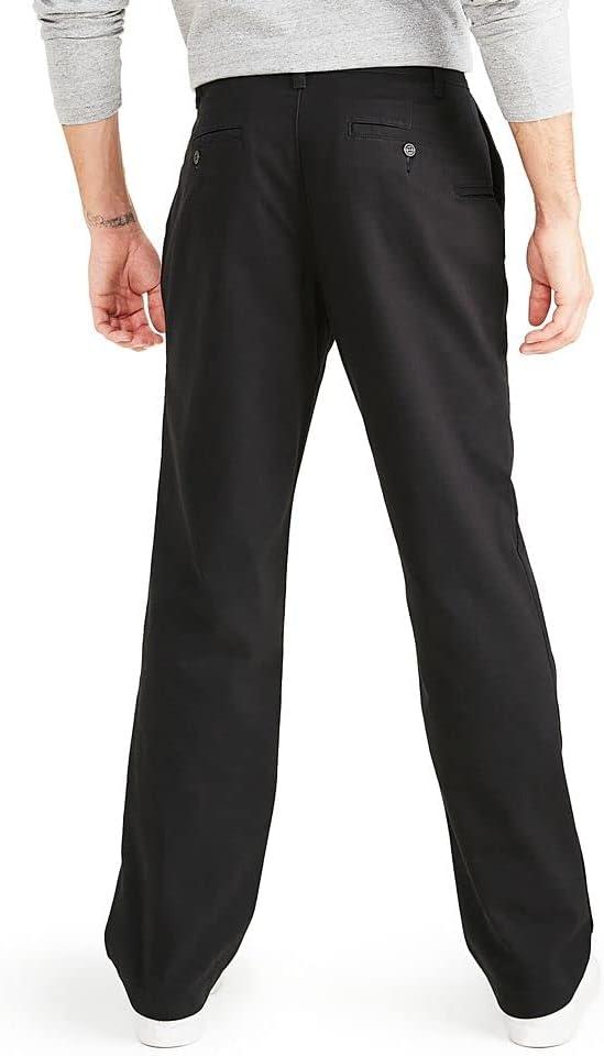 imageDOCKERS Mens Classic Fit Perfect Chino PantMineral Black
