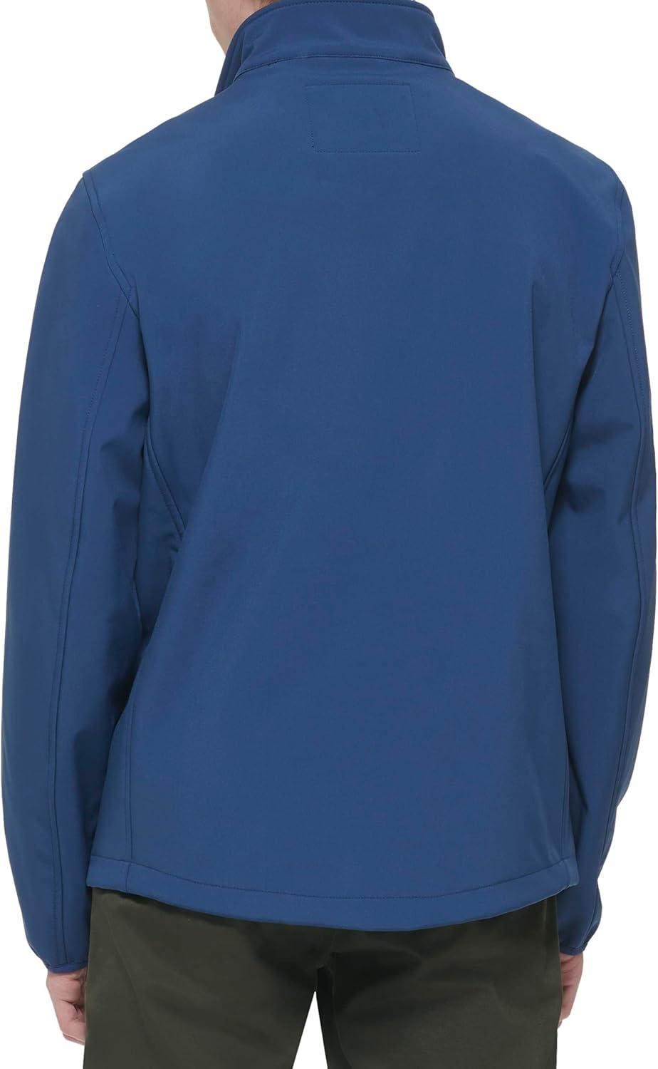 imageDOCKERS Mens Clean Zipup Softshell JacketOcean Blue