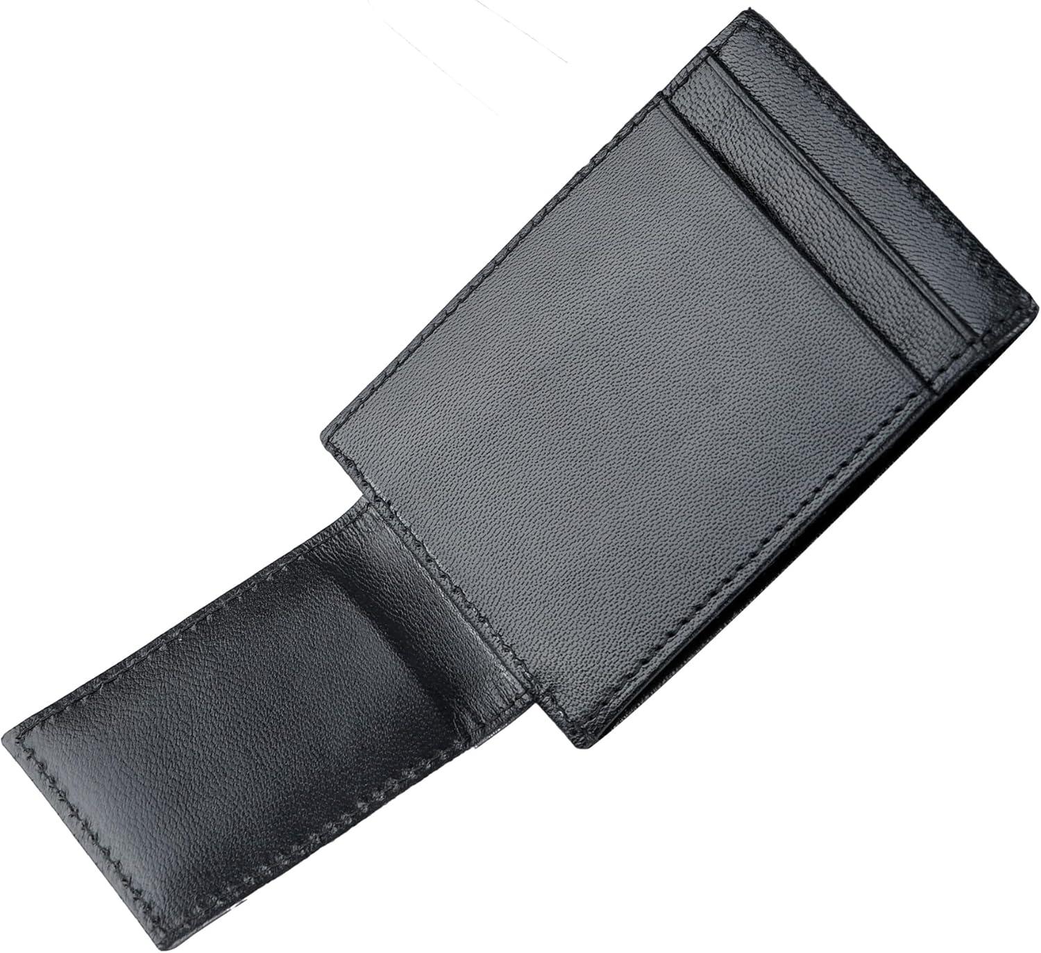 imageDOCKERS Mens Front Pocket WalletBlack Ornament