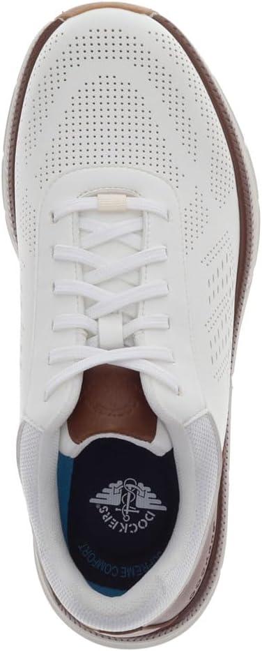 imageDOCKERS Mens Go2 SneakerWhiteTan