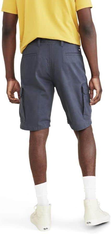 imageDOCKERS Mens Perfect Cargo Classic Fit ShortsMaritime Blue