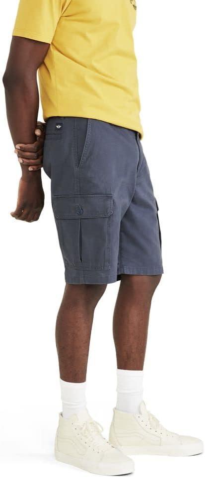 imageDOCKERS Mens Perfect Cargo Classic Fit ShortsMaritime Blue