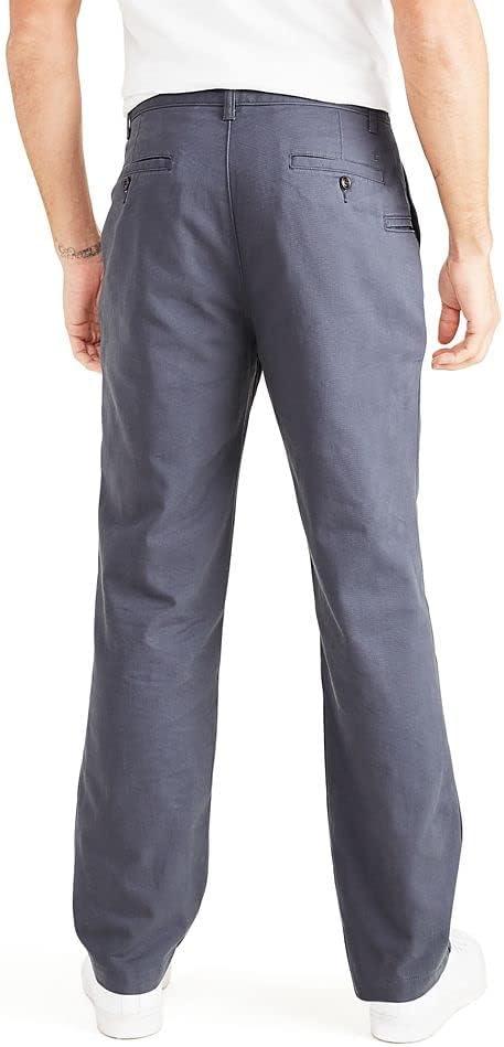 imageDOCKERS Mens Straight Fit Perfect Chino PantMaritime Blue Waterless