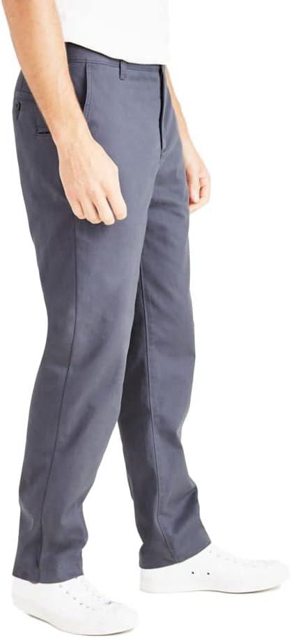 imageDOCKERS Mens Straight Fit Perfect Chino PantMaritime Blue Waterless