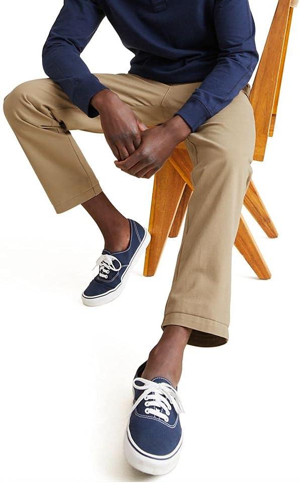 imageDOCKERS Mens Straight Fit Perfect Chino PantNew British Khaki Waterless