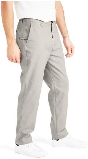 imageDOCKERS Mens Straight Fit Perfect Chino PantPorcelain Khaki