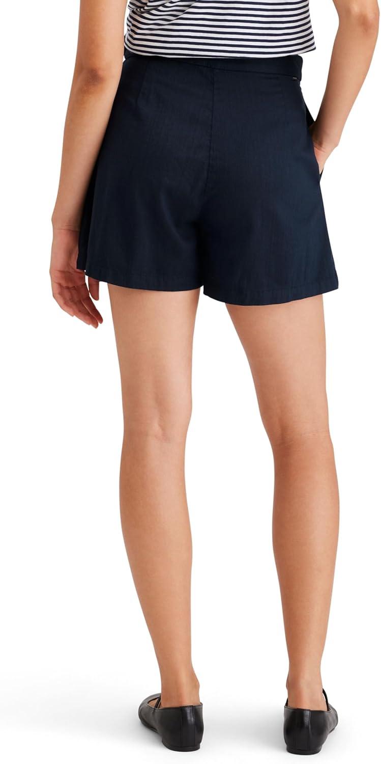 imageDOCKERS Womens Mid Rise Mini SkortNew Navy Blazer