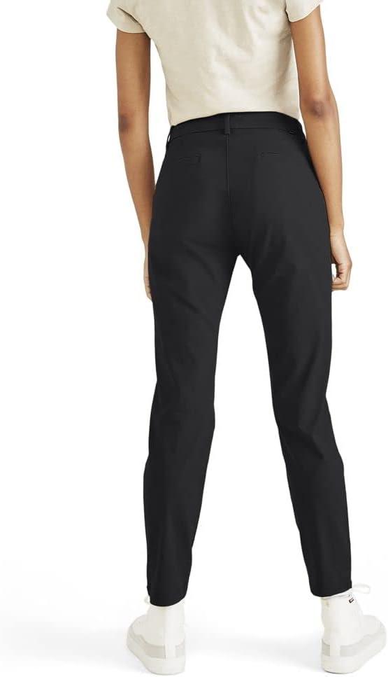 imageDOCKERS Womens Skinny Fit Weekend Chino PantsBeautiful Black