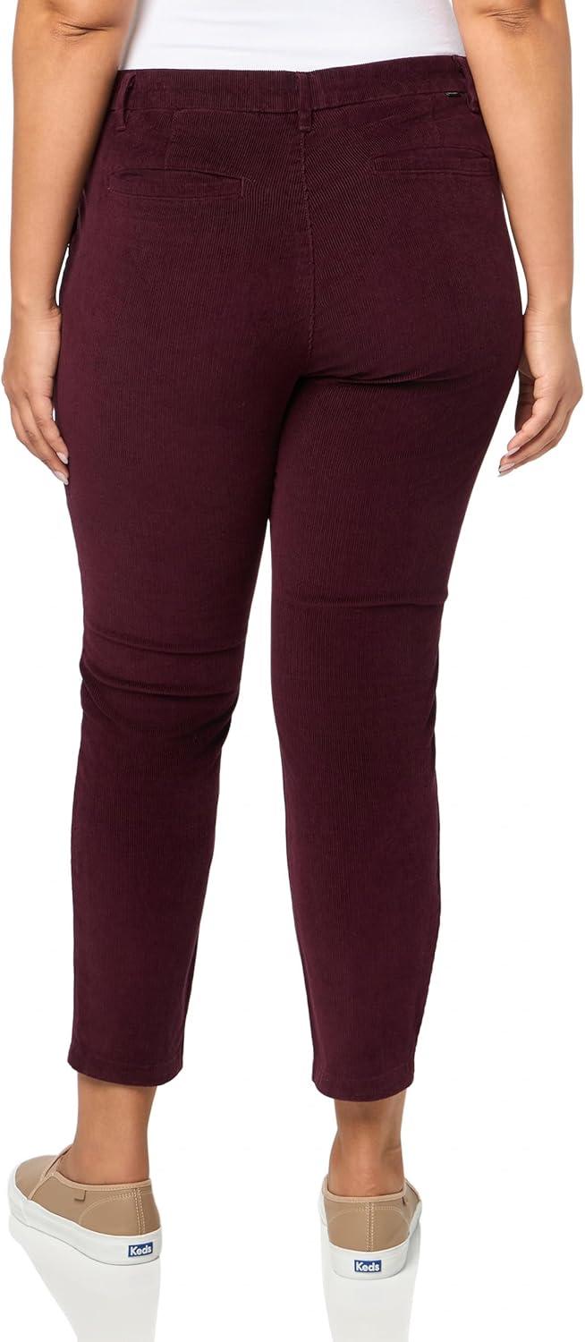 imageDOCKERS Womens Skinny Fit Weekend Chino PantsRed