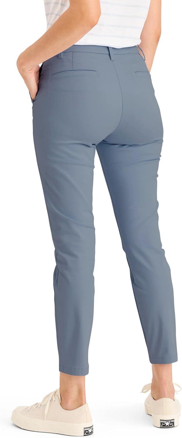 imageDOCKERS Womens Womens Weekend Chino MidRise SkinnyFolkstone Grey