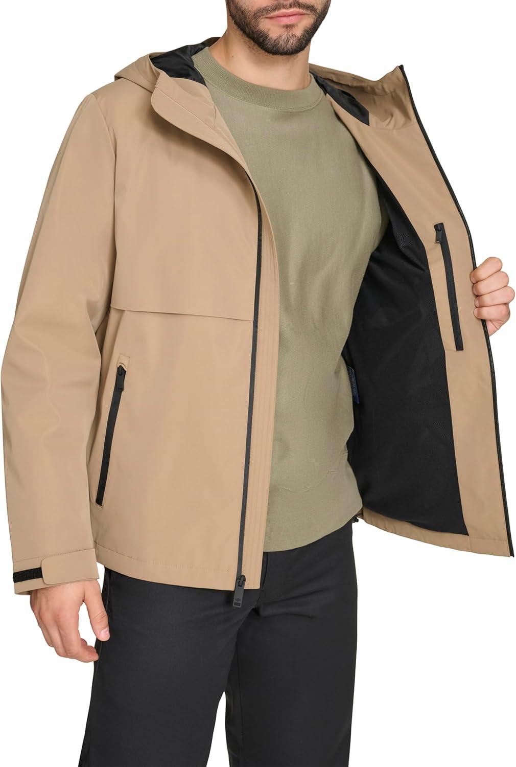 imageDOCKERS mens Flex Tech Filled Storm JacketBritish Khaki