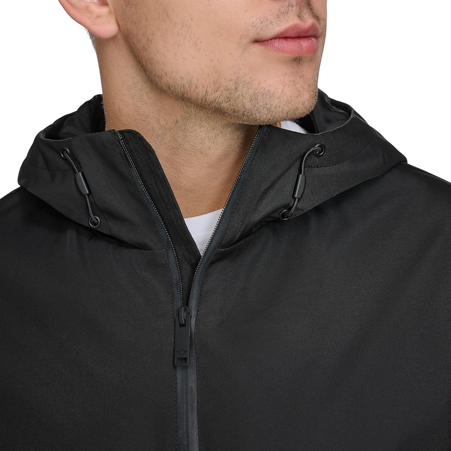 imageDOCKERS mens Flex Tech Filled Storm JacketNew Black