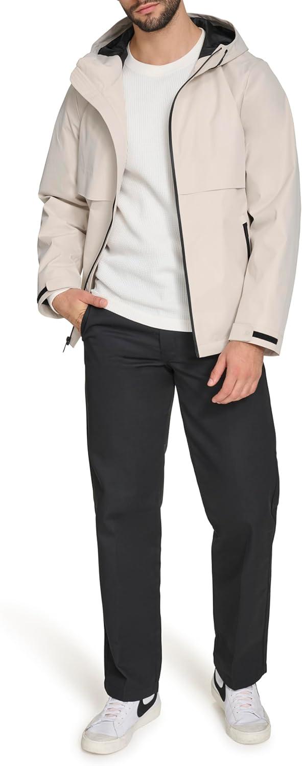 imageDOCKERS mens Flex Tech Filled Storm JacketSahara Khaki