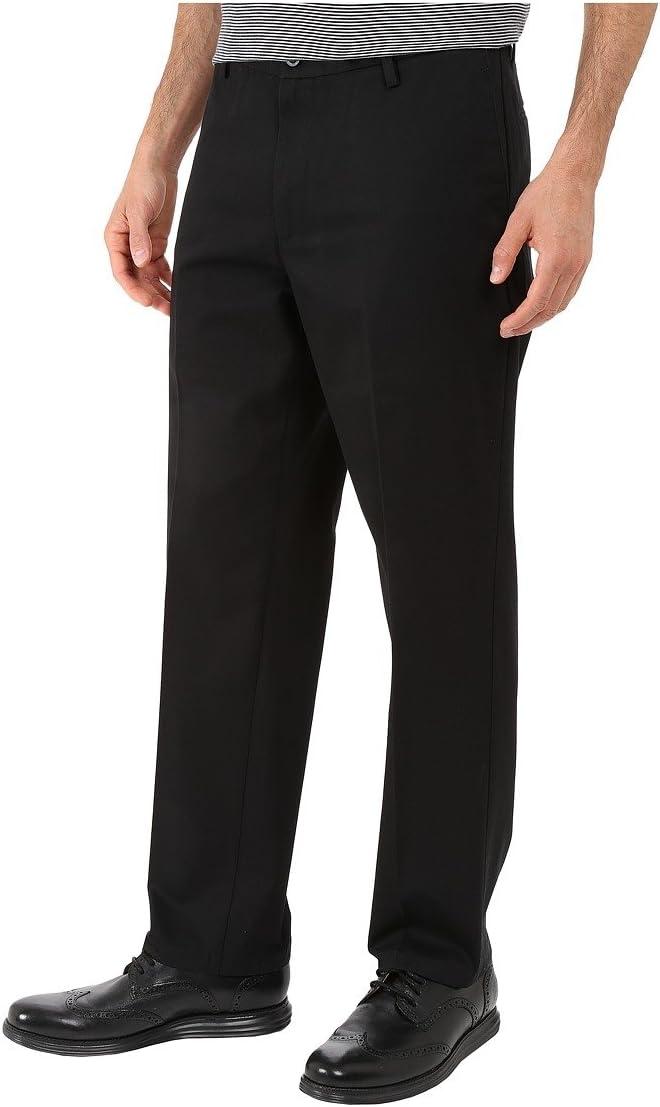 imageDockers Mens Athletic Fit Signature Khaki Lux Cotton Stretch PantsBlack Stretch