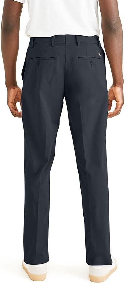 imageDockers Mens Comfort Knit Jean Cut Straight Fit Smart 360 Knit PantsNightwatch Blue