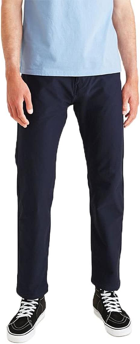 imageDockers Mens Comfort Knit Jean Cut Straight Fit Smart 360 Knit PantsPembroke