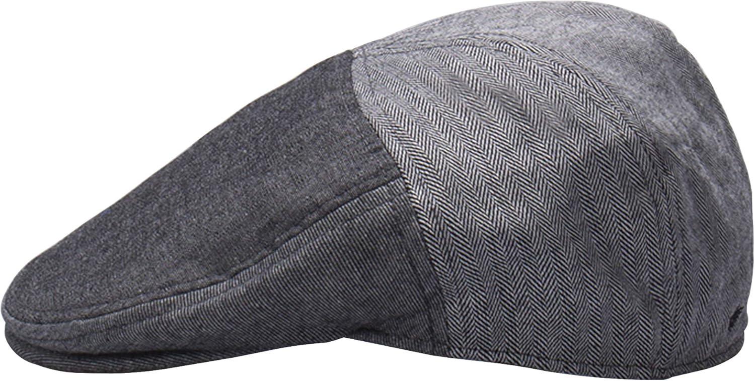 imageDockers Mens Ivy Newsboy HatGrey Pieced