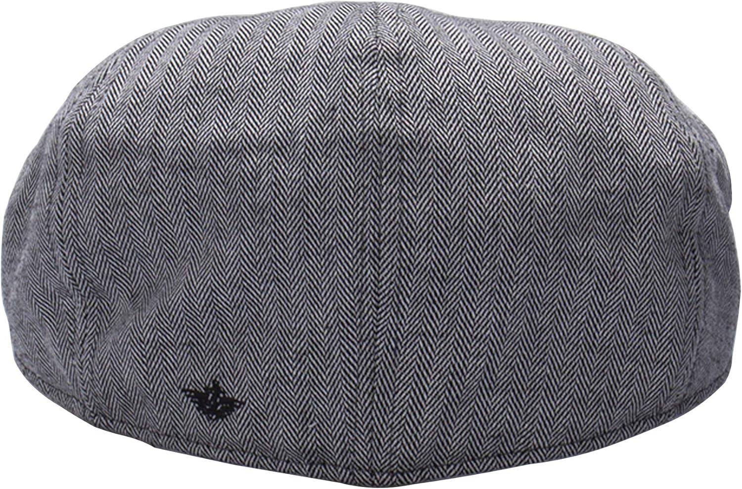 imageDockers Mens Ivy Newsboy HatGrey Pieced