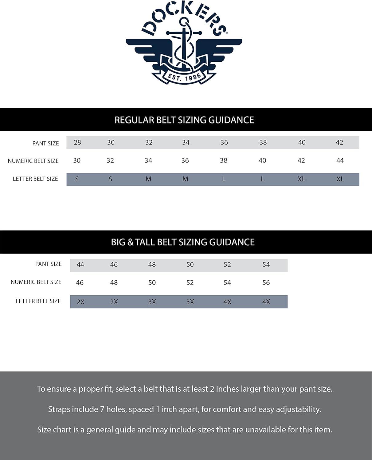 imageDockers Mens Leather Braided Fully Adjustable BeltBlack Lace