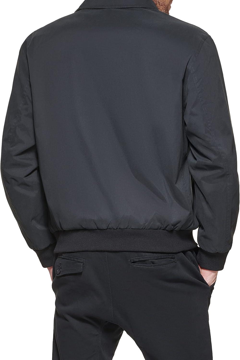 imageDockers Mens Microtwill Golf Bomber JacketBlack