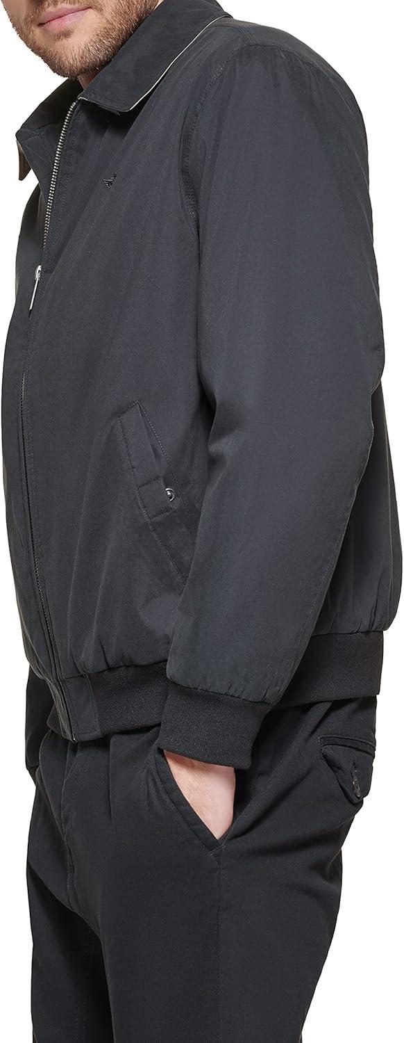imageDockers Mens Microtwill Golf Bomber JacketBlack
