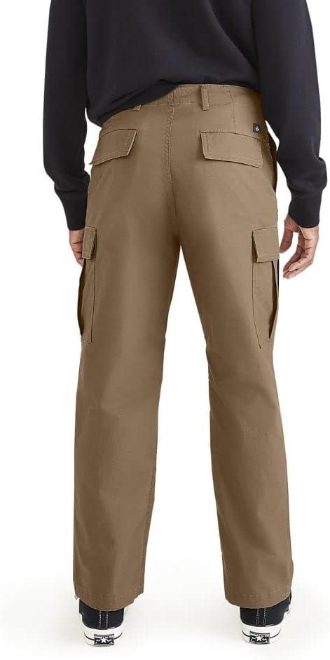imageDockers Mens Relaxed Fit Cargo PantsOtter Brown