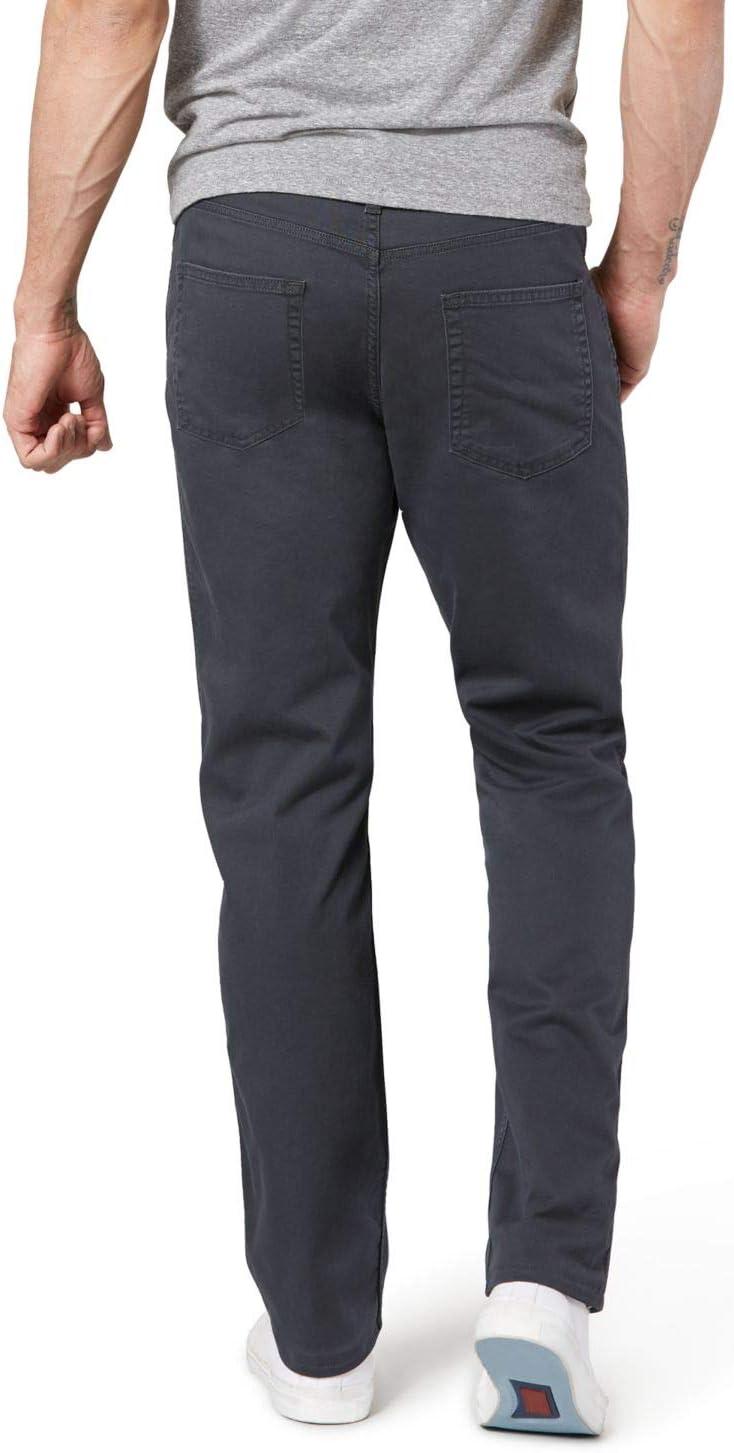 imageDockers Mens Straight Fit Jean Cut All Seasons Tech PantsSteelhead