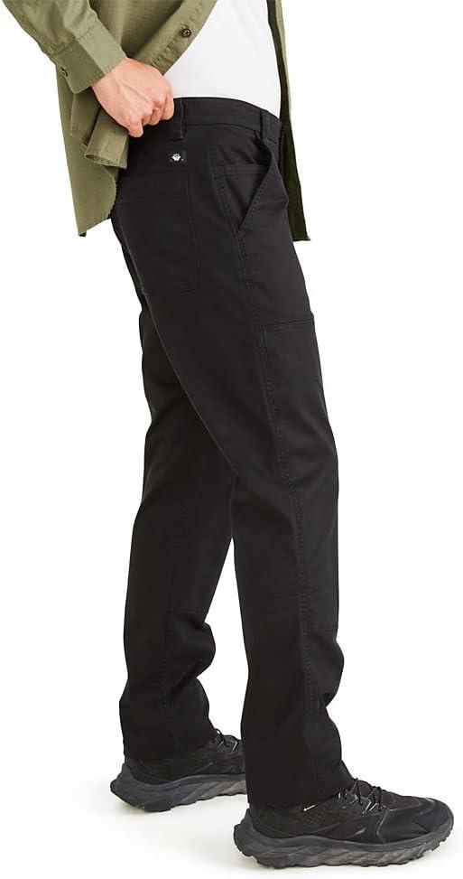 imageDockers Mens Straight Fit Utility PantsBeautiful Black