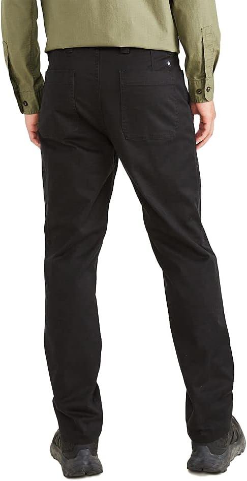 imageDockers Mens Straight Fit Utility PantsBeautiful Black