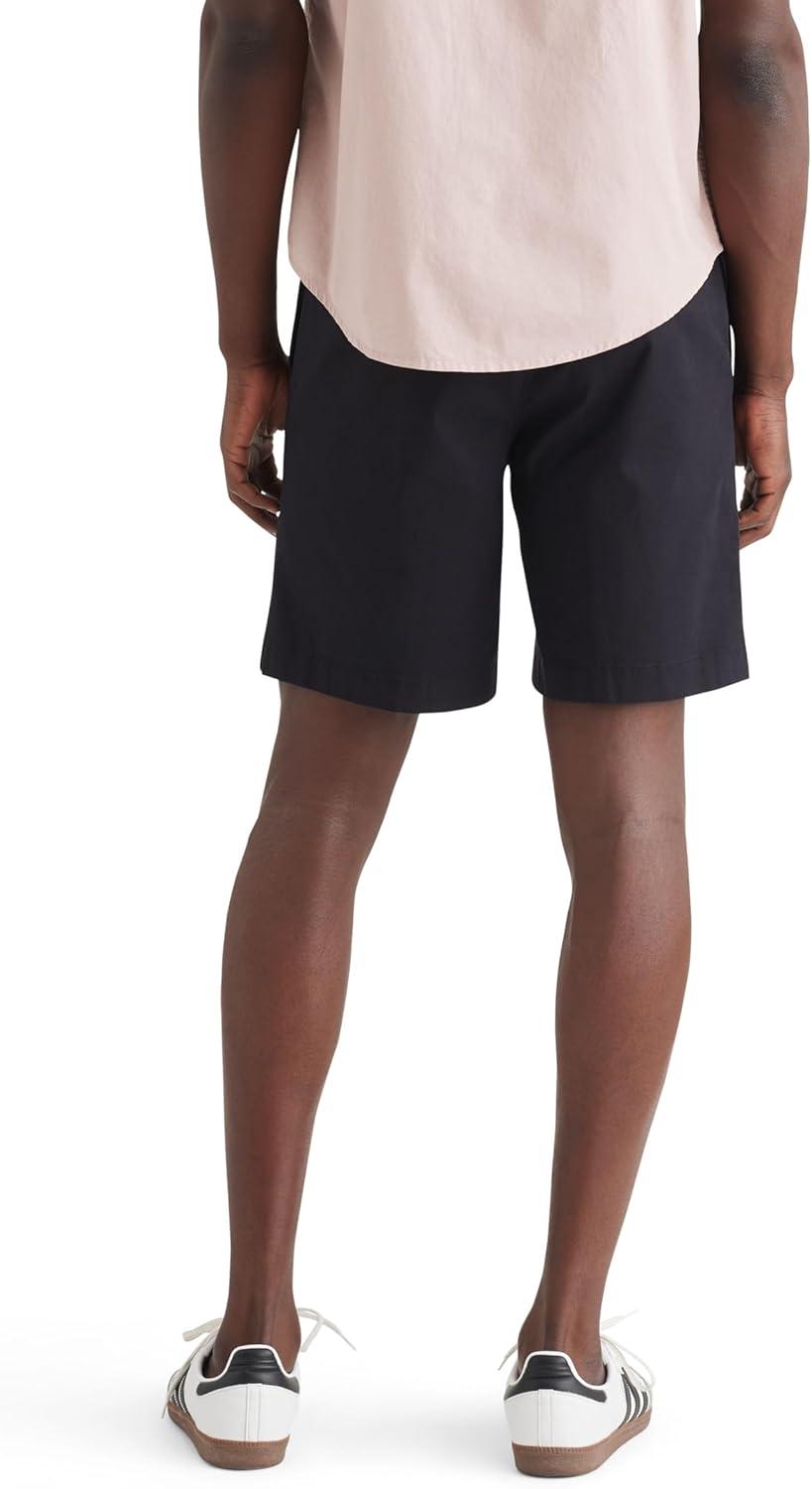 imageDockers Mens Ultimate Straight Fit 75quot Pull on Shorts with Supreme FlexBeautiful Black