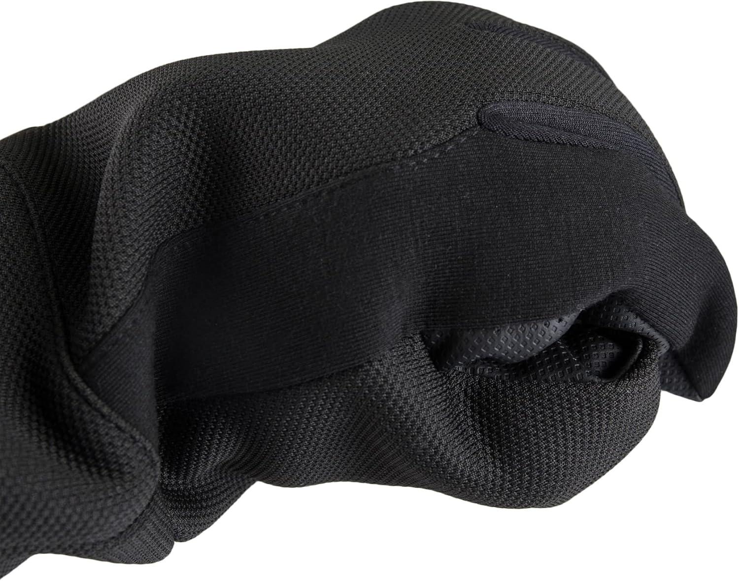 imageDockers Mens Warm Fabric Winter Gloves with Smartphone Touchscreen CapabilityBlack Sport