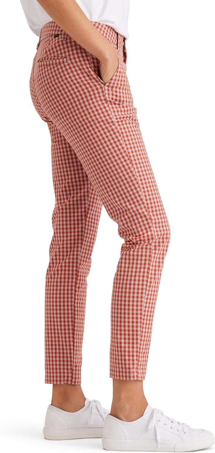 imageDockers Womens Dockers Womens Weekend Chino MidRise SlimBasinni Bottom Fawn