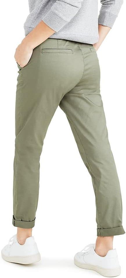 imageDockers Womens Dockers Womens Weekend Chino MidRise SlimCamo Green