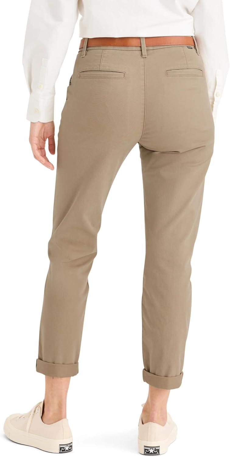 imageDockers Womens Weekend Chino MidRise Slim Harvest Gold 32