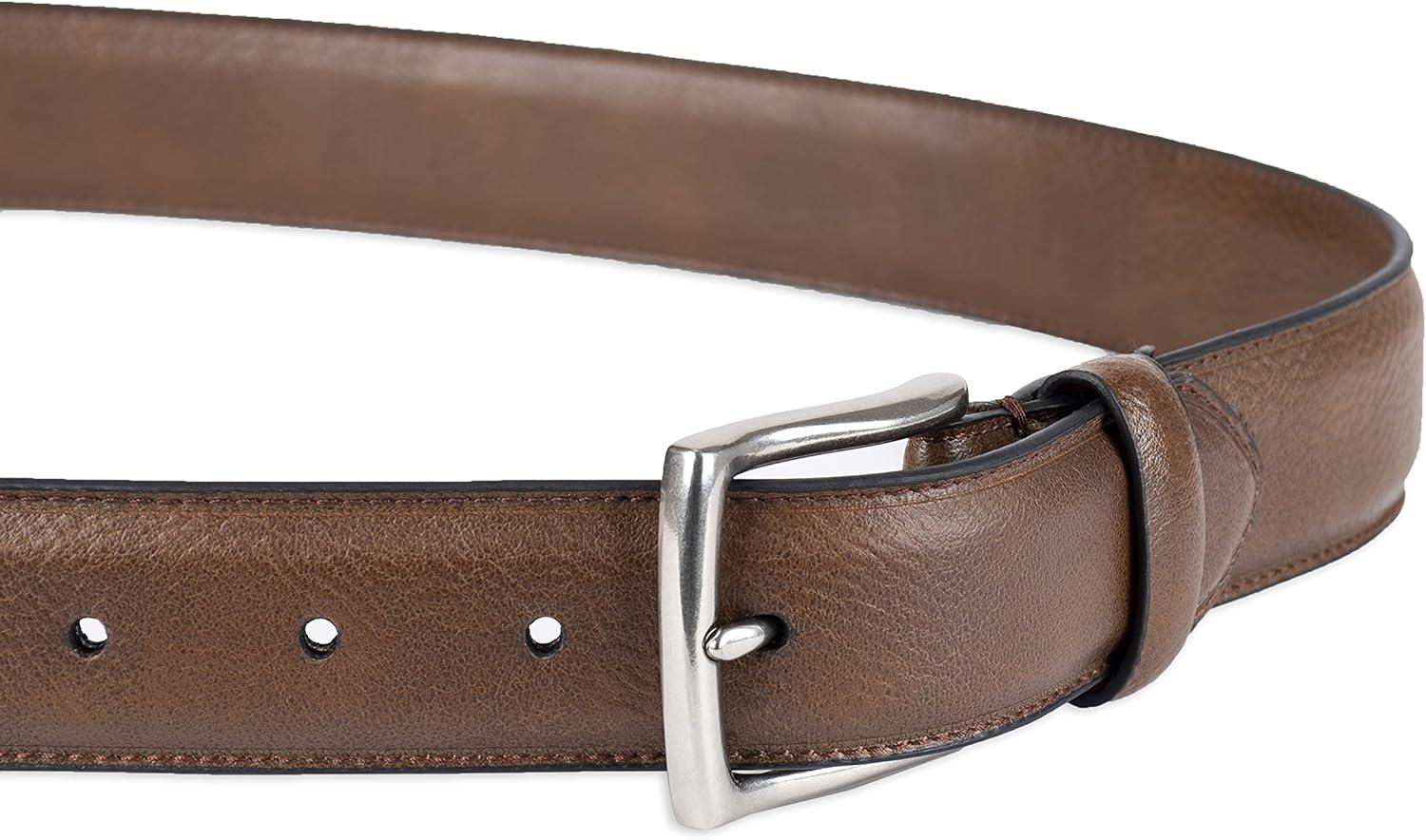 imageDockers mens Everyday Casual Belt Regular and Big ampamp Tall SizingBrown Simple