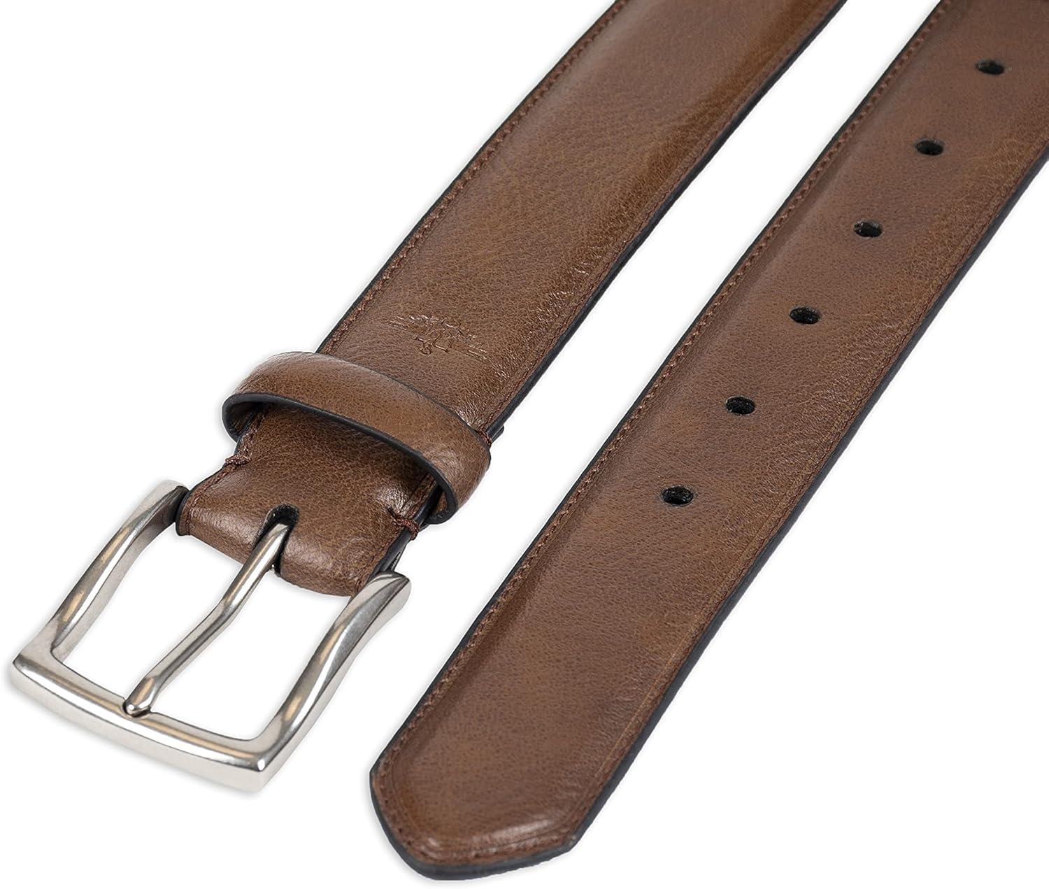 imageDockers mens Everyday Casual Belt Regular and Big ampamp Tall SizingBrown Simple
