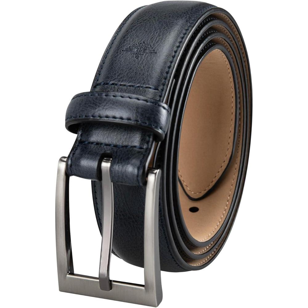 imageDOCKERS Mens Classic Dress BeltNavy