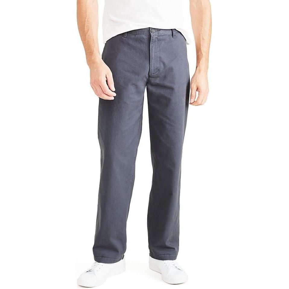 imageDOCKERS Mens Classic Fit Perfect Chino PantMaritime Blue