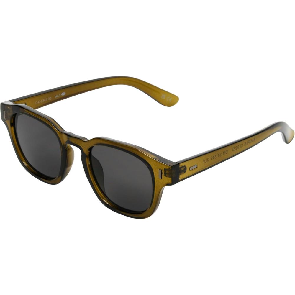 imageDOCKERS Mens Colton Sunglasses GEO Olive 47mmOlive