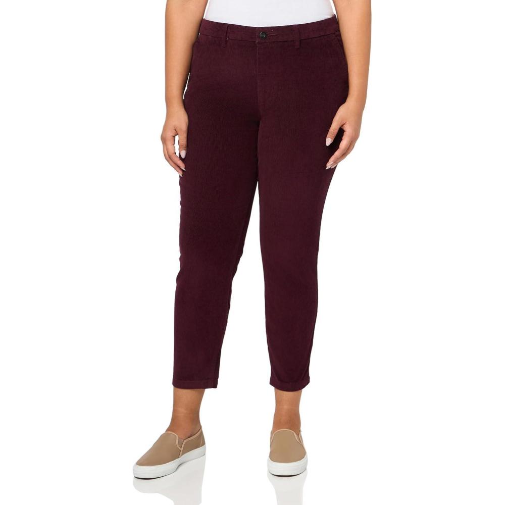 imageDOCKERS Womens Skinny Fit Weekend Chino PantsRed