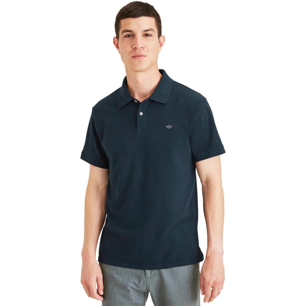 imageDockers Mens Slim Fit Short Sleeve PoloPembroke