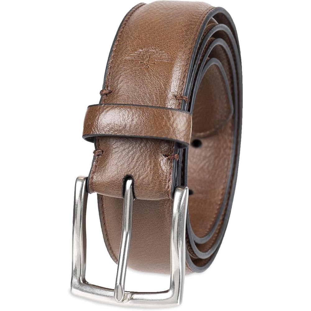imageDockers mens Everyday Casual Belt  Regular and Big ampamp Tall SizingBrown Simple