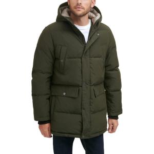 DOCKERS Men’s Arctic Cloth Heavyweight Parka(Dark Olive)
