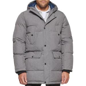DOCKERS Men’s Arctic Cloth Heavyweight Parka(Heather Grey)