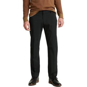DOCKERS Mens City Tech Trouser Straight Fit Smart 360 Tech Pants(Mineral Black)