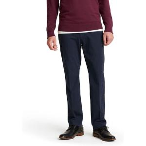 DOCKERS Mens City Tech Trouser Straight Fit Smart 360 Tech Pants(Nightwatch Blue)