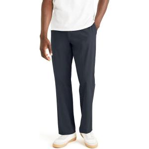 DOCKERS Men’s City Trouser Classic Fit Smart 360 Tech Pants(Nightwatch Blue)
