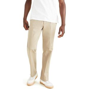DOCKERS Men’s City Trouser Classic Fit Smart 360 Tech Pants(Timberwolf)