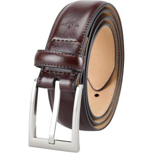 DOCKERS Men’s Classic Dress Belt(Cordovan)